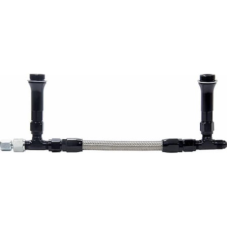 Allstar Performance Fuel Line Kit-6 Line - 9.31 in. CTC Holley 4150 Series - Black ALL26164